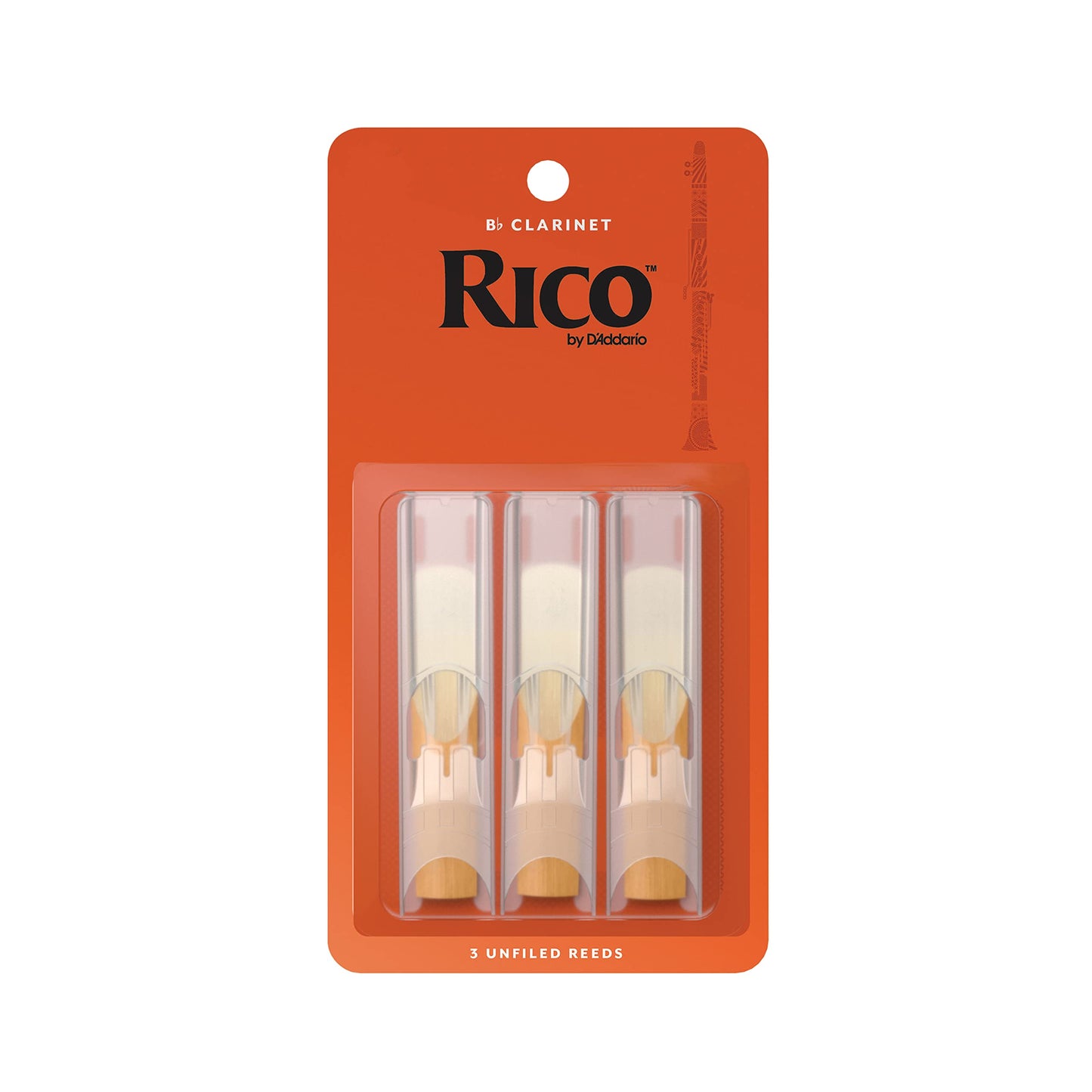 Rico Bb clarinet reeds - 1.5 - Single Reed