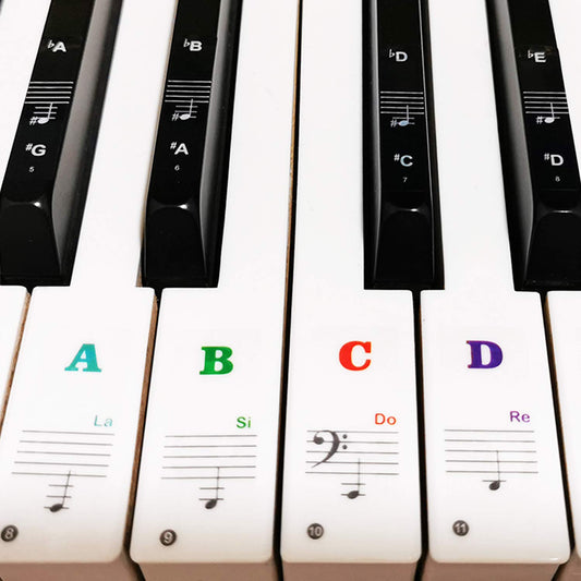 Piano Key  Stickers