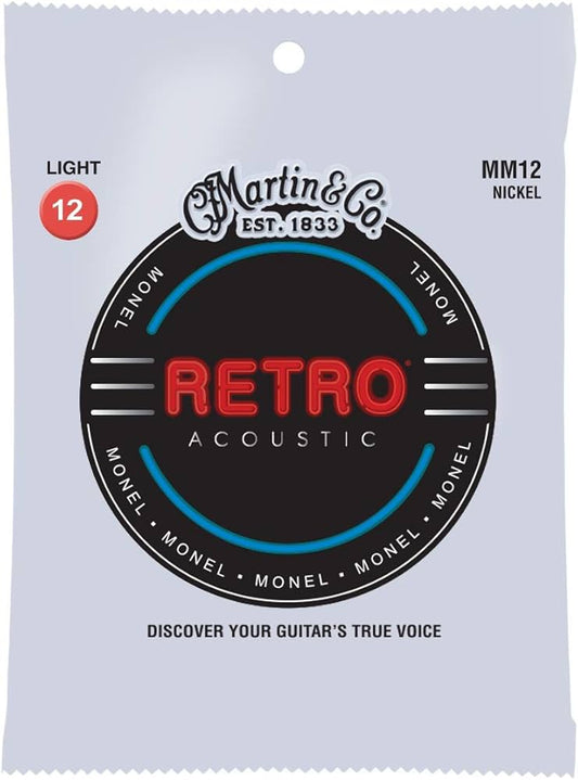 Martin Retro Accoustic Light Guitar Strings