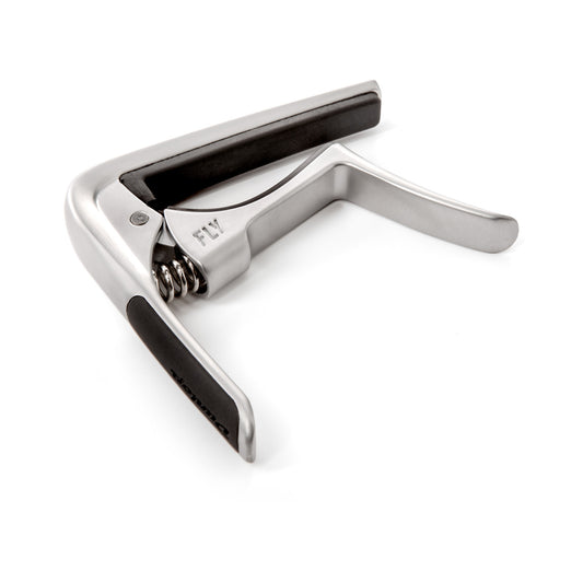 Dunlop Trigger Fly Curved Guitar Capo Satin Chrome  63CSC