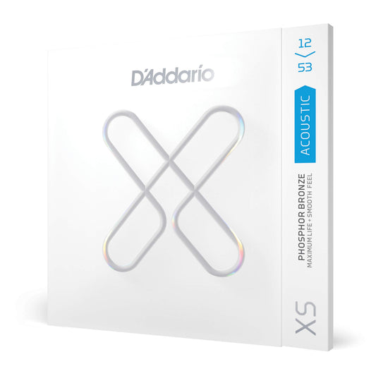 D'Addario XS Acoustic Guitar Strings 12/53