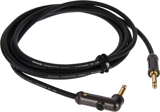 D'Addario 10' Instrument Cable RA  PW-AGRA-10