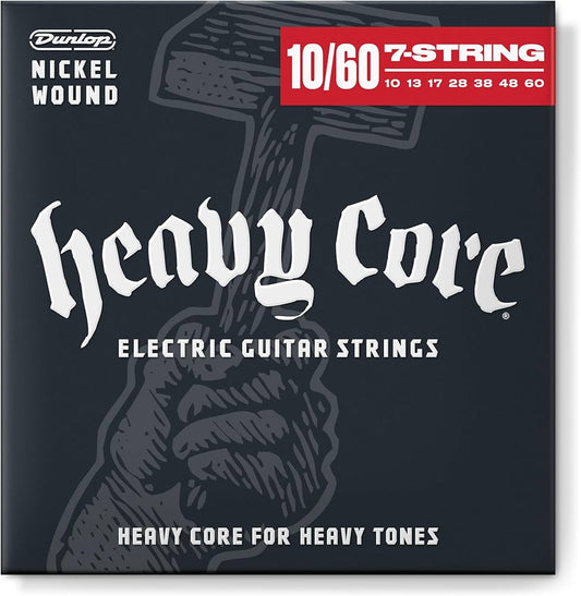 Dunlop 10/60 7 String Heavy Core Electric Guitar Strings