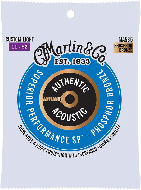 Martin & Co Acoustic Strings 11 - 52 Phosphor Bronze