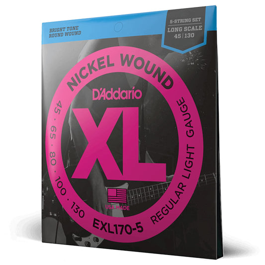 D'addario  5-String Bass Strings EXL170-5