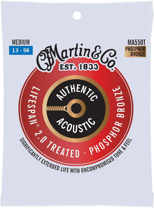 Martin & Co Authentic Treated Medium 13 - 56 Phosphor Bronze