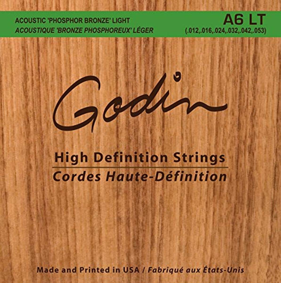 Godin Phosphor Bronze Medium Acoustic Guitar Strings