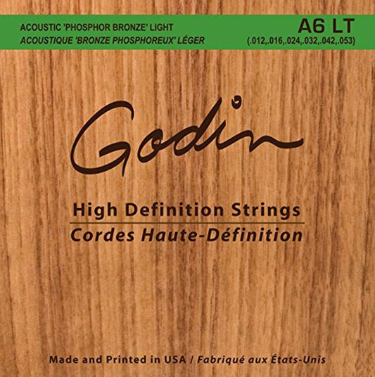 Godin Phosphor Bronze Medium Acoustic Guitar Strings