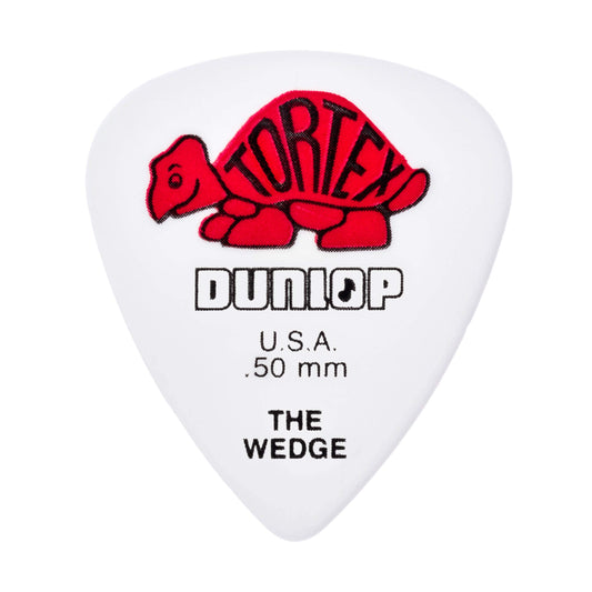 Tortex Dunlop USA .50 mm The Wedge Guitar Pick  424R.50