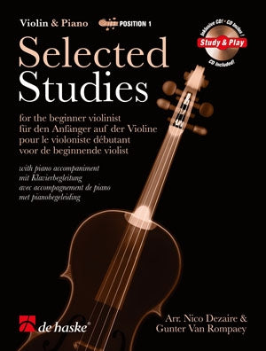 Selected Studies Violin & Piano Position 1