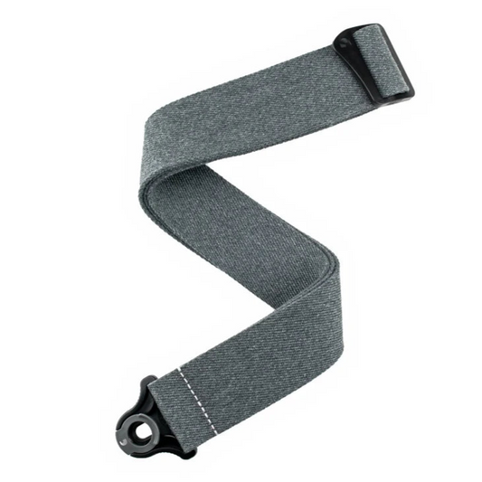 D'Addario Auto Lock Guitar Strap Skater Grey  50BAL04