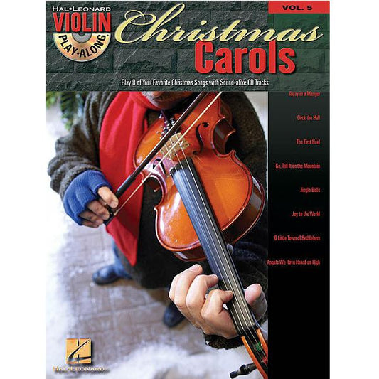 Violin Christmas Carols Vol 5 Bk&CD