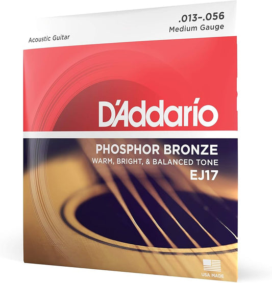 D'AddarioAcousticPhosphorMedium.013-.056 EJ17