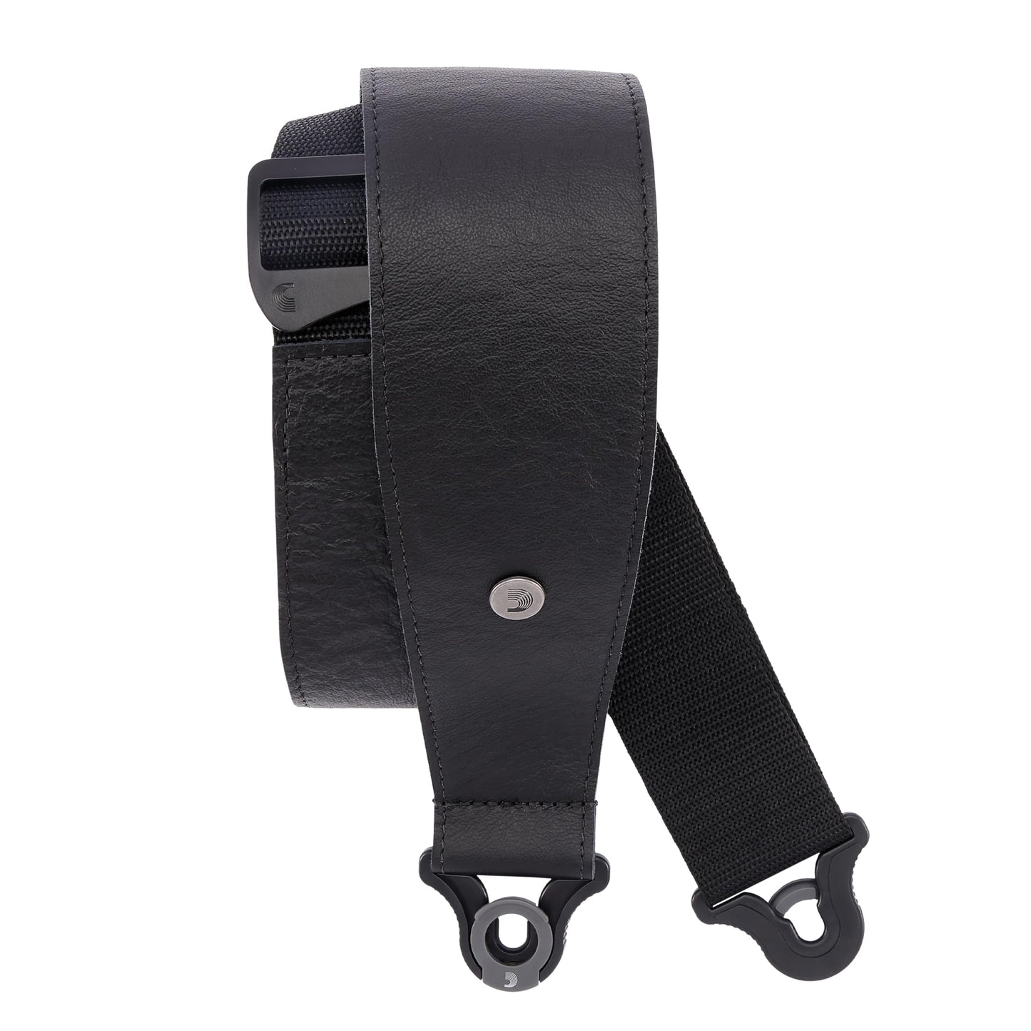 D'Addario Lth Auto Lock Guitar Strap Black