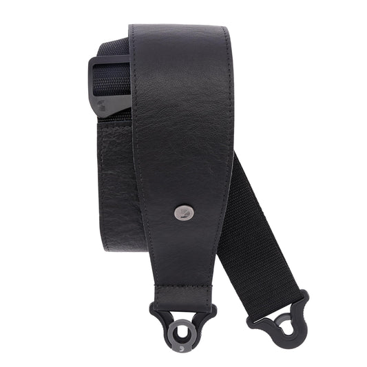 D'Addario Lth Auto Lock Guitar Strap Black
