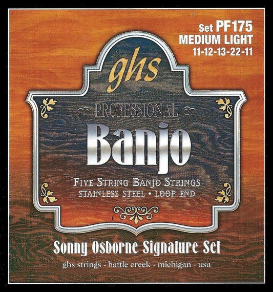 ghs Banjo Strings PF175