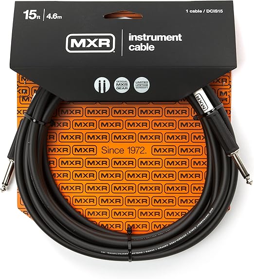 MXR 15ft Instrument Cable R  DCIS15R