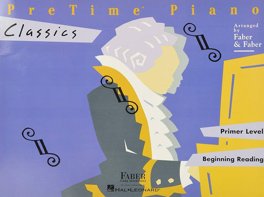 Pre Time Piano Classics Primer Level