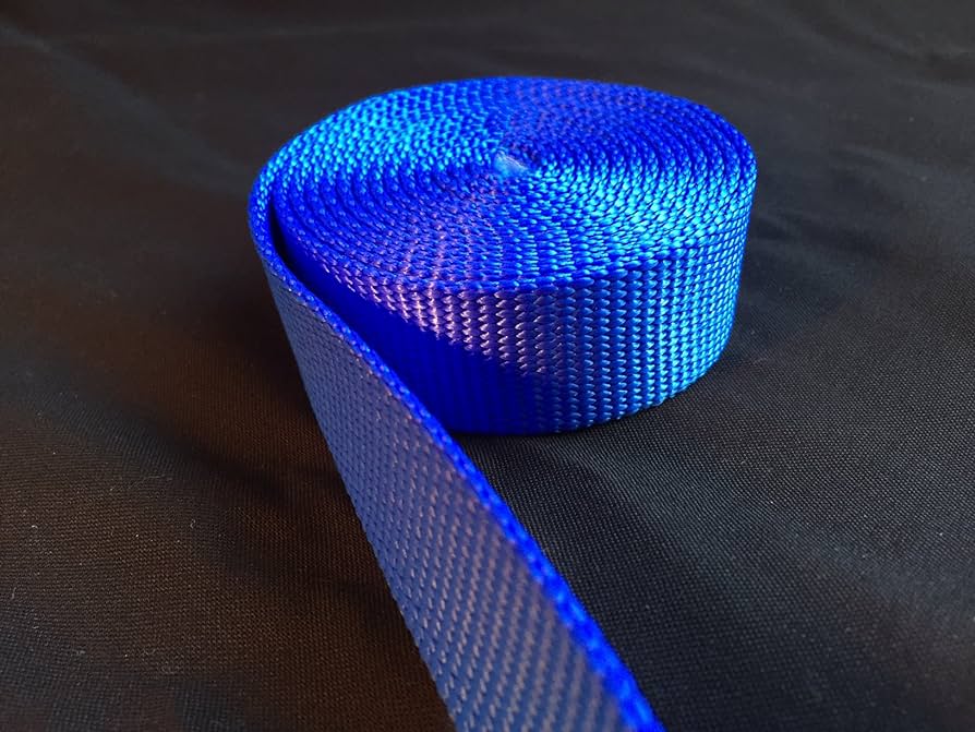 2-inch Blue Nylon Profile Strap