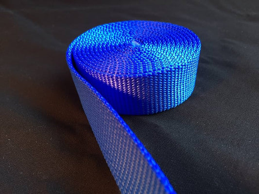 2-inch Blue Nylon Profile Strap