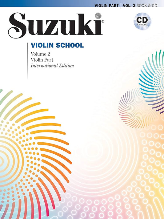 Suzuki Violin School Volume 2  Book & CD