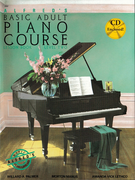 Alfred Basic Adult Piano Lesson Book Level 2