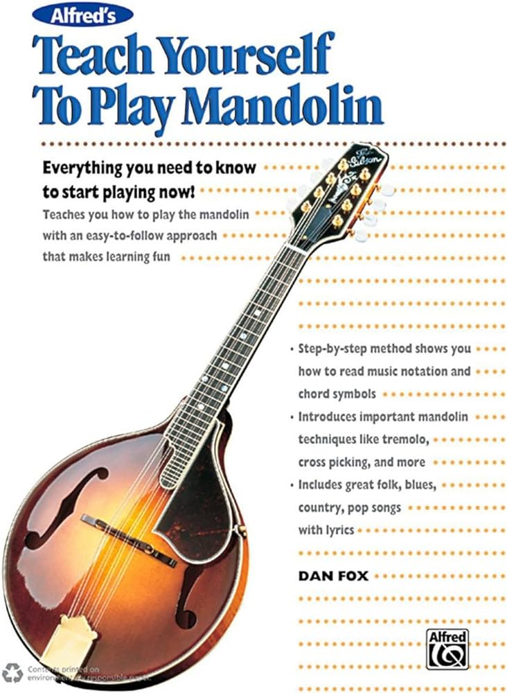 Alfred Teach Yourself to play Mandolin BK&CD&DVD