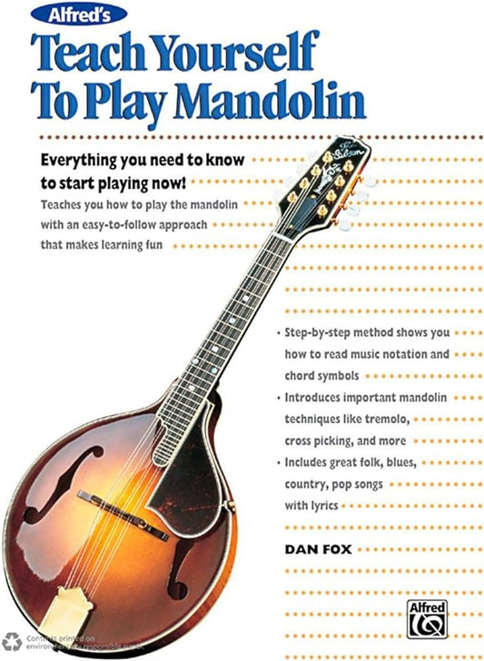 Alfred Teach Yourself to play Mandolin BK&CD&DVD