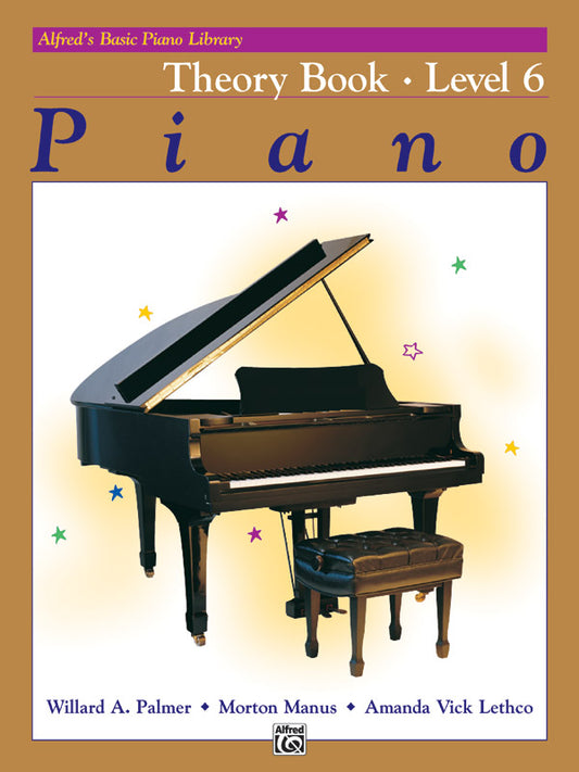 Alfred's BPL- Theory  Book- Level 6 Piano