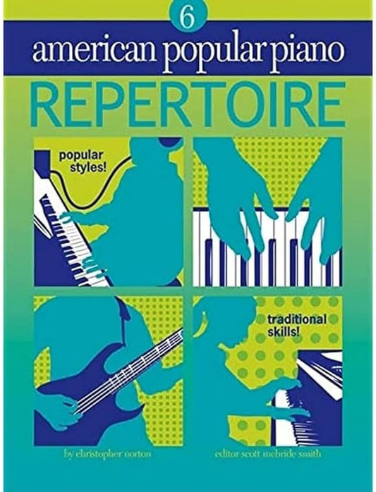 American Popular Piano Repertoire  6  (with CD)