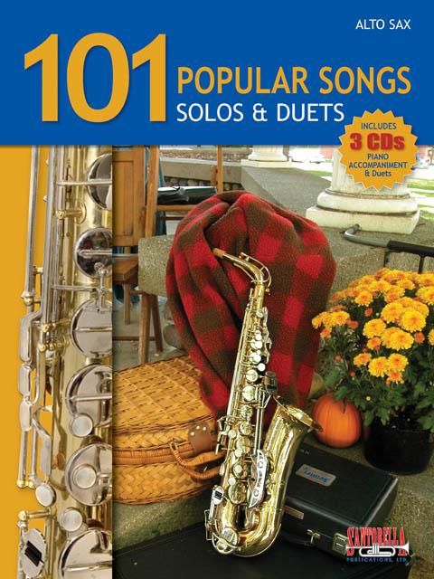 101 popular songs solos and duets alto sax