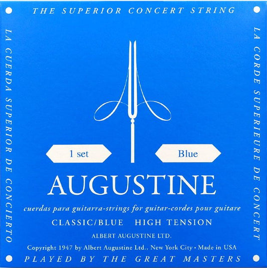 Augustine Classic/Blue High Tension Classical Guitar Strings