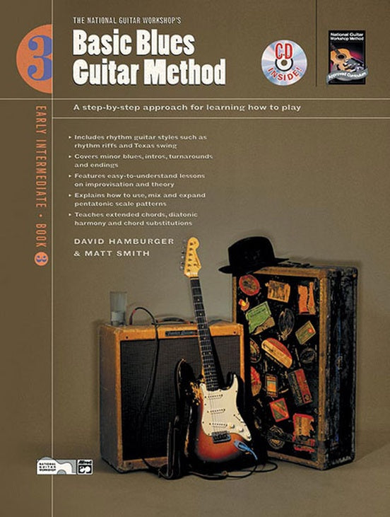 Basic Blues Guitar Method Book 3 Early Intermediate