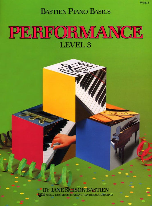 Bastien Piano Basics - Performance - Level 3