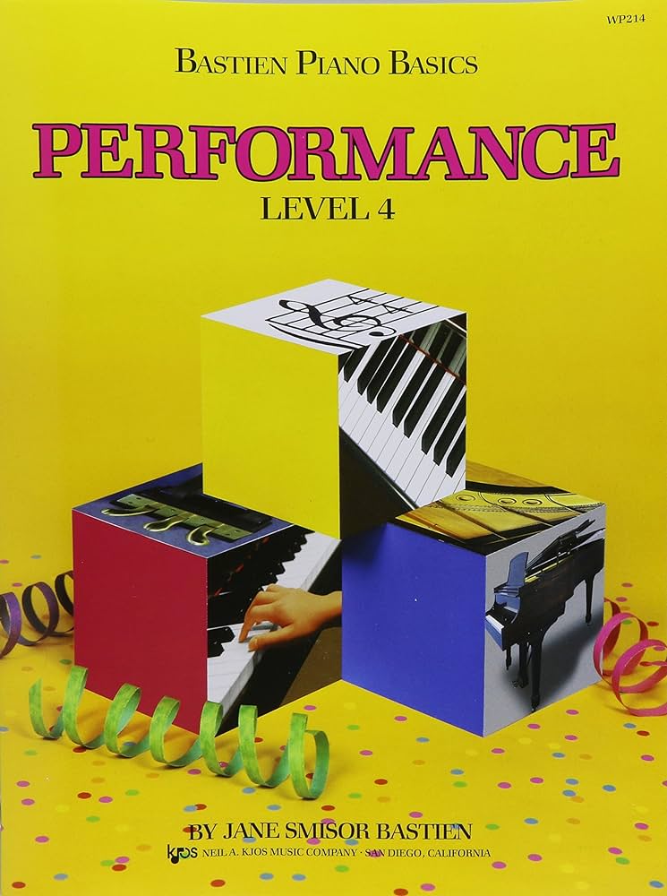 Bastien Piano Basics - Performance - Level 4