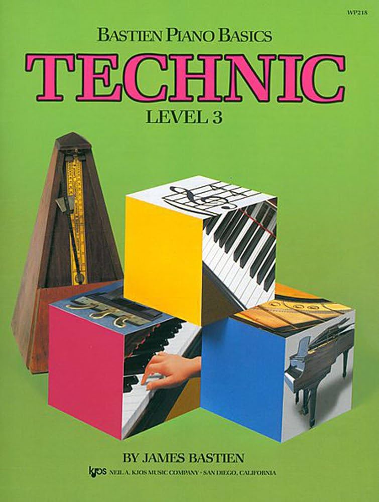 Bastien Piano Basics - Technic - Level 3