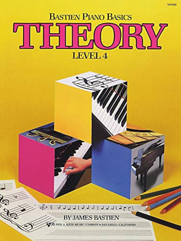 Bastien Piano Basics - Theory  - Level 4