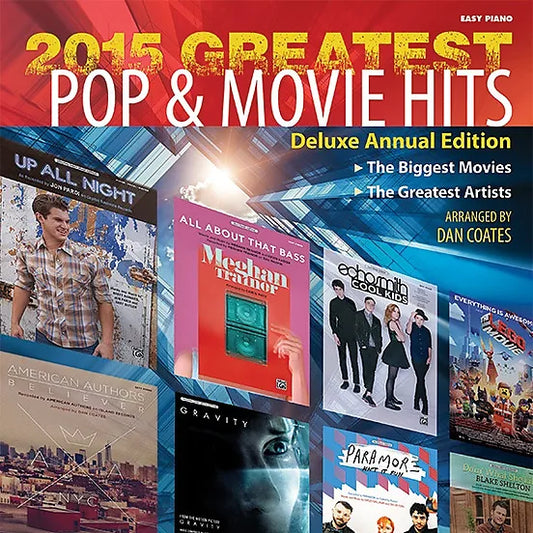 Big note piano 2015 greatest pop & movie hits