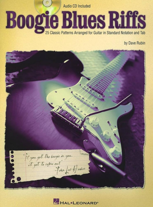 Boogie Blues Riﬀs (with CD)
