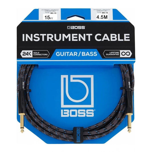 Boss 15 ft Instrument Cable