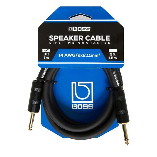Boss Speaker Cable 3ft