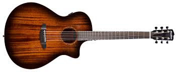 Breedlove Wildwood Pro Concerto Suede CE Guitar with Gig Bag