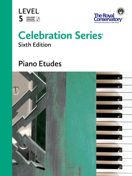 RCM Celebration Series Piano Etudes Level 5 - 6th Edition