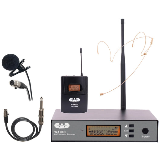 CAD UHF Wireless Body Pack Mic System