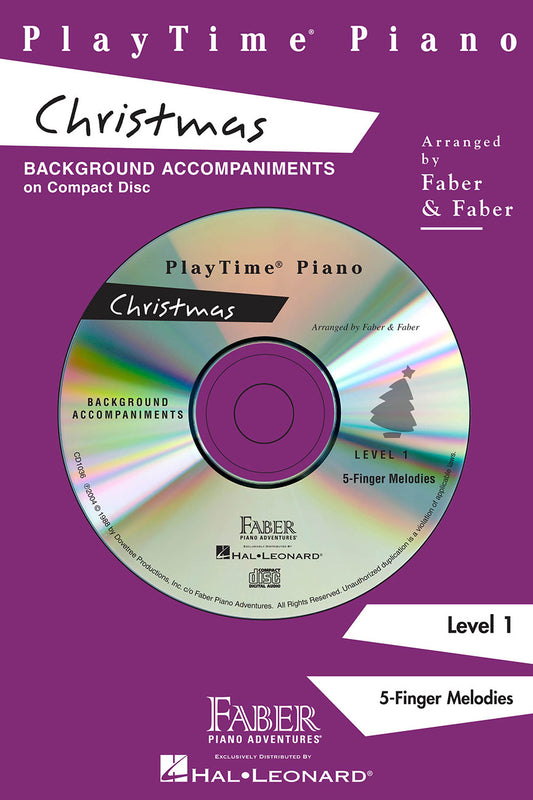 Playtime Piano Christmas background CD level 1