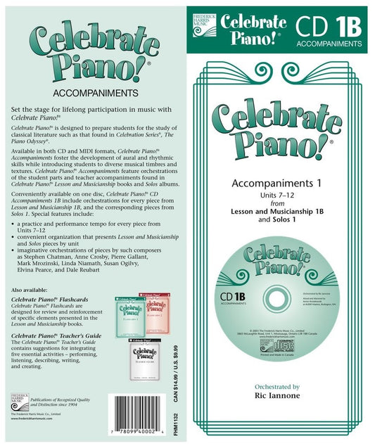 Celebrate Piano CD 1B