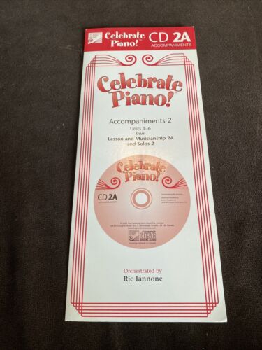 Celebrate Piano CD 2A