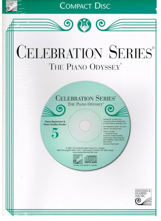 Celebration Series - Piano Odyssey - Compact Disc