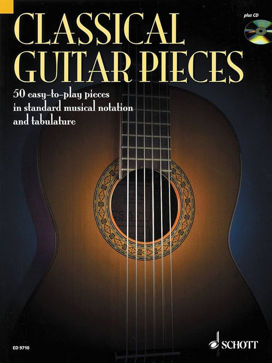 Classical Guitar Pieces - 50 Easy  to Play Pieces