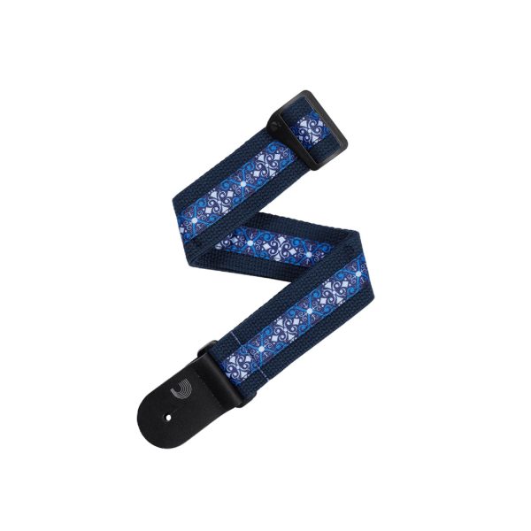 D'Addario 50MM Guitar Strap Blue